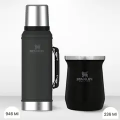STANLEY - Combo Termo Classic 946 + Matero 236ml Negro