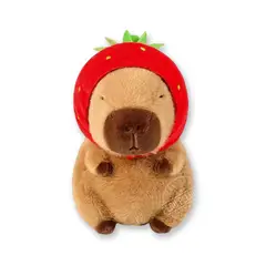 GENERICO - Peluche Capibara con Fresa