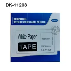 GENERICO - DK-11208 ETIQUETA BROTHER GENERICA DK-1208 38MM X 90MM