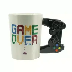 OTTOWARE - Taza Creativa de Cerámica Game Over