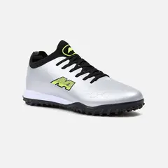 NEW ATHLETIC - Zapatillas Football Slabs89 Plateado Con Negro Juvenil