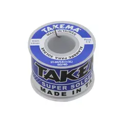 TAKEMA - Rollo de Estaño 6040 08mm 12 Libra ST-600812L