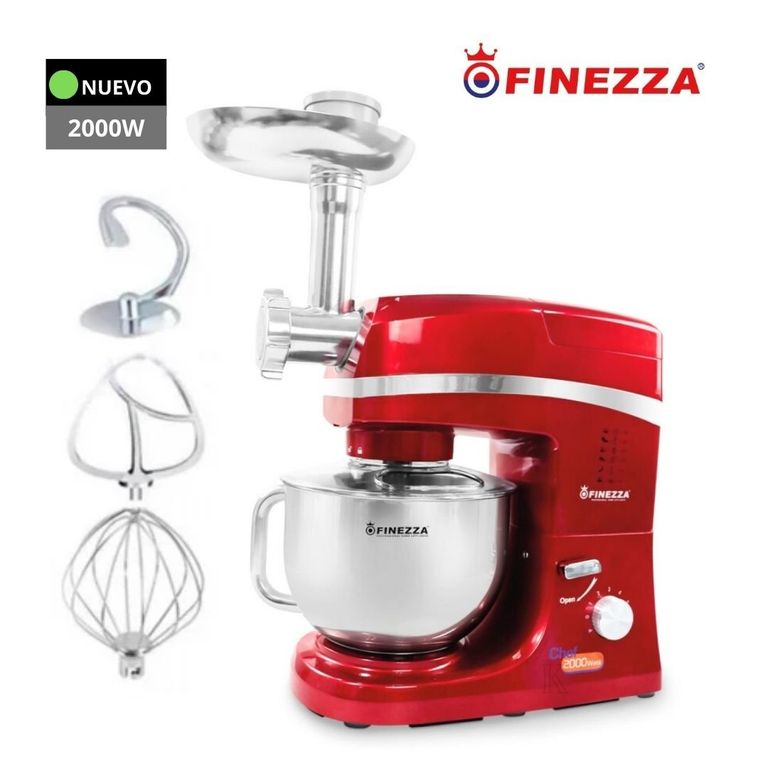 BATIDORA DE 2000W CON MOLEDOR DE CARNE