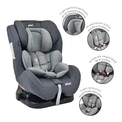 PRIORI - Silla De Auto Para Bebe Grupo +0, 1, 2 y 3 Prix Gris