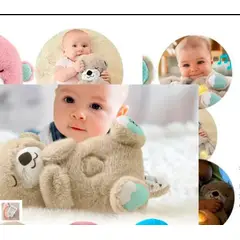 GENERICO - Bebé Dormido Con Respiración De Luz Musical Nutria Juguete