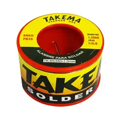 TAKEMA - Rollo de Estaño 6535 10mm 14Libra TK-6535D-10MM