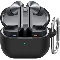 GENERICO - Funda de Silicona Para Samsung Buds 3 - Case Buds 3 Pro Negro