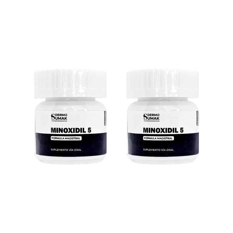 MINOXIDIL 5MG 60 CAPS 2 UNIDADES