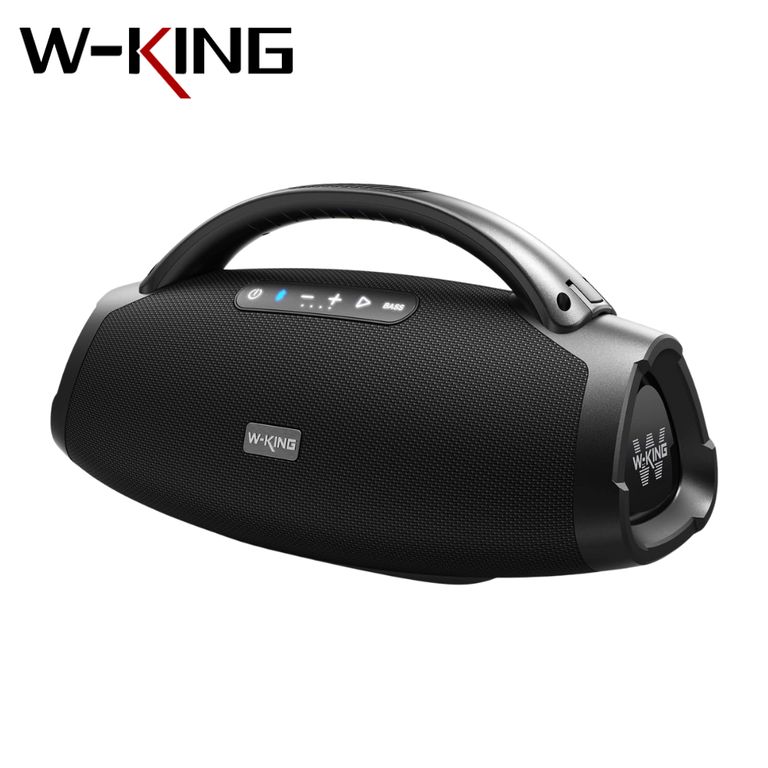 Parlante W-King X20 Negro Bluetooth 200W Hasta 24 Hrs App Customize EQ