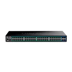 TRENDNET - SWITCH ADMINISTRABLE DE 52 PUERTOS POE+ P/N: TPE-3524SF