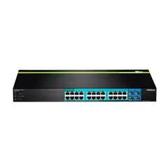 TRENDNET - SWITCH DE 24 PUERTOS POE+ 4 GIGABIT Y 4 SFP P/N: TPE-2840WS