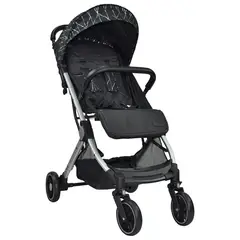 PRIORI - Coche Maleta Compacto Para Bebe Argus Negro Plateado