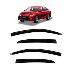 GENERICO - CORRELLUVIAS PREMIUM NEGRO GLOSS TOYOTA YARIS 2023-ON