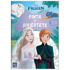 DISNEY CLASICOS - Pack Libros Para Colorear Princesas Disney y Frozen