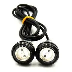 GENERICO - Led Ojos De Águila Rojo Alto Brillo Auto camioneta moto