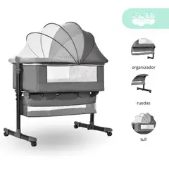 GENERICO - Cuna Colecho para bebe Multifix silver