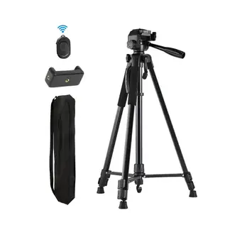 OEM - Trípode Cámara 160cm + Control + Adaptador Celular + Funda