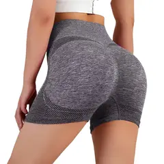 GENERICO - Short Sacapompis Corto Elástico Talla Única Levanta Gluteos Gris