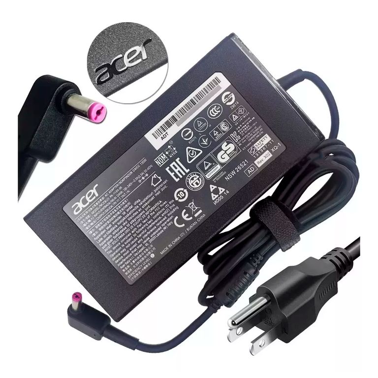 Cargador 19v 7..1a Aspire Nitro 135w original