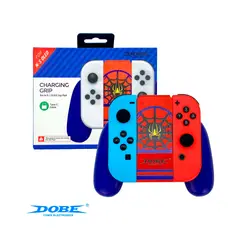 DOBE - Handgrip Joy Con Para Nintendo Switch Fat y Oled Azul