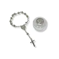 SANTORAL - Pulsera Denario Virgen de Fátima para Niña - Bijoutería