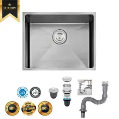 XM - Lavadero de Cocina de Lujo Acero Inox US-4640 Nano Gris