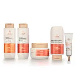 NATURA - Kit Lumina nutrición y reparación x 5 Productos SH ACC CPP MASC Y AMPOLLAS
