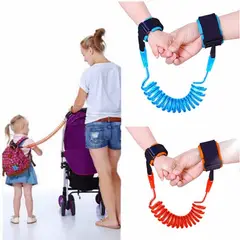 GENERICO - Pulsera Seguridad Anti Perdida Rosado Para Niños