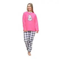 GENERICO - Pijama Micropolar Cute Sloth Bear - Inga Pijamas