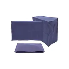 GENERICO - Juego de fundas para PC textil color negro