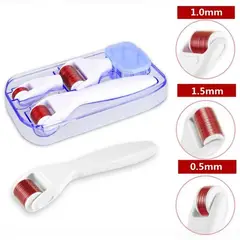 OEM - Derma Roller 4 En 1 Masaje Facial Con Micro Agujas Anti Edad