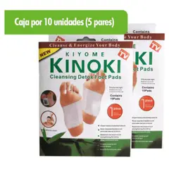 OEM - KINOKI Parches Desintoxicante para Pies caja de 10 unidades