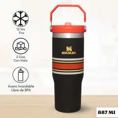 STANLEY - Flip Straw Tumbler Black Mesh 887 Ml