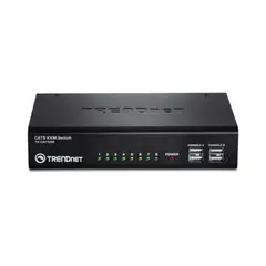 TRENDNET - SWITCH KVM DE ESCRITORIO 8 PUERTOS RJ45 P/N: TK-CAT508
