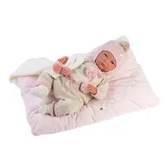 LLORENS - Muñeca Bebé Sofia Con Cojín Rosa