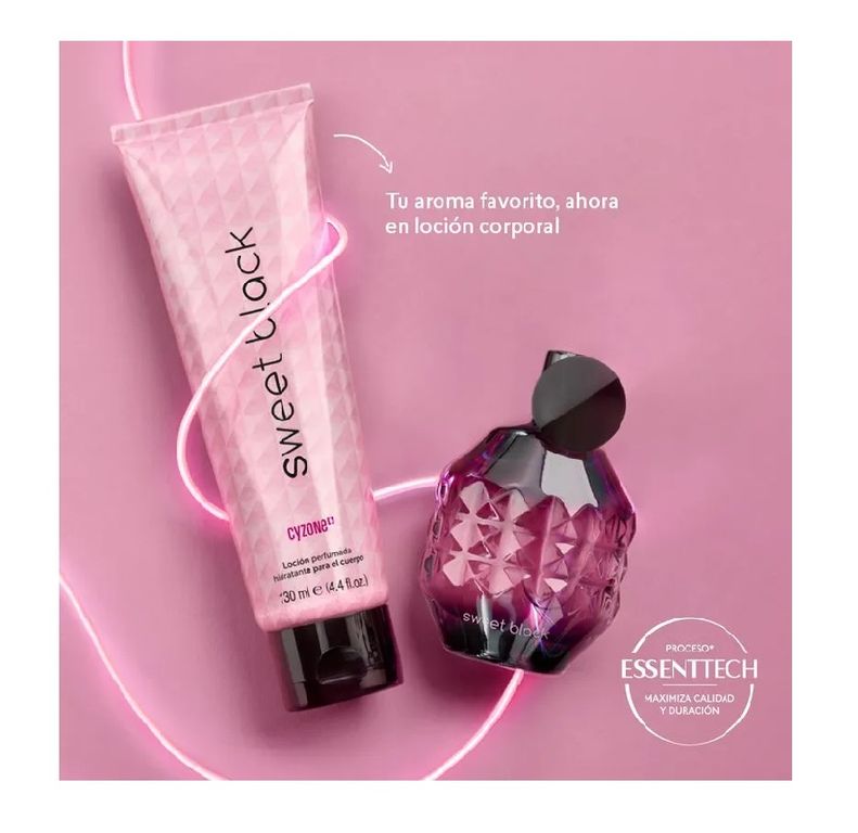 Perfume Sweet Black + locion