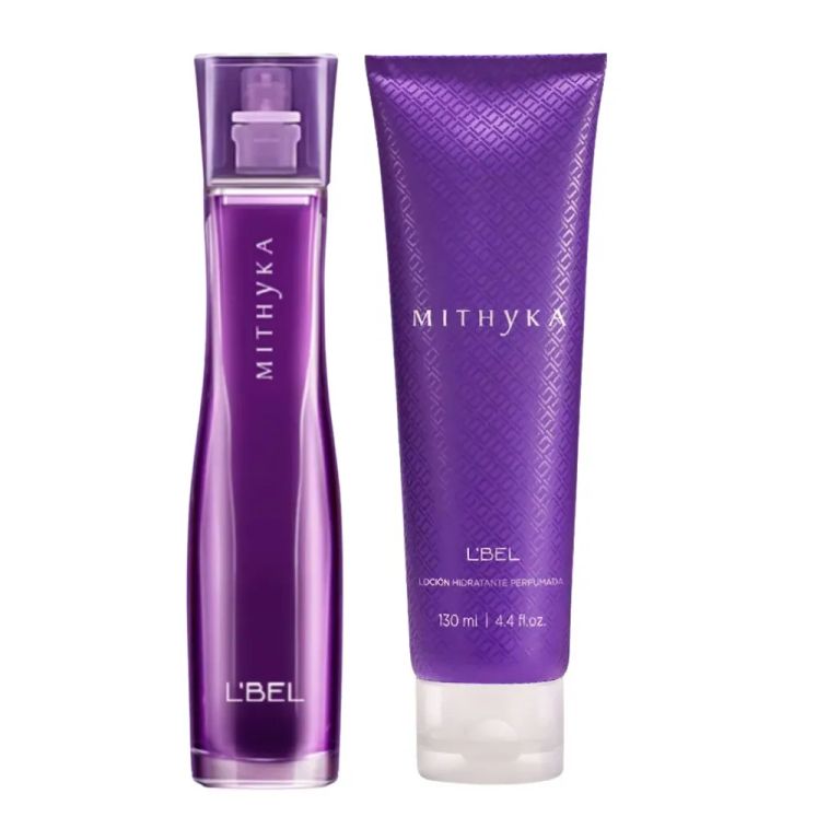 Perfume Mithyka + locion L´bel de Mujer