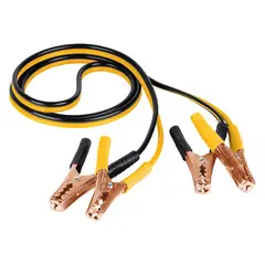 PRETUL - Cables pasa corriente 2.5m, 125 A, 10 AWG, con funda,