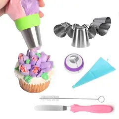 GENERICO - Boquillas para repostería set de 12pcs