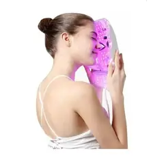 GENERICO - Mascara Led Fototerapia 7 Colores+cuello Tratamiento Facial