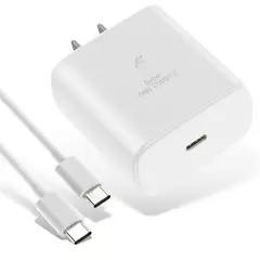 TRANYOO - Cargador Carga Rapida 45w PD 20V - Tipo C Con Cable -