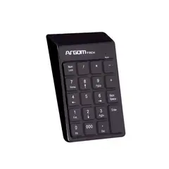 ARGOMTECH - PAD NUMERICO RETRACTIL USB 19 TECLAS