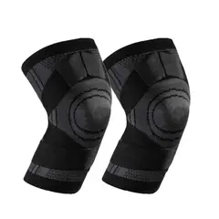 GENERICO - Par de Rodilleras Elástica para Compresión y Soporte