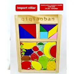 GENERICO - Rompecabezas de Madera para Educación Temprana