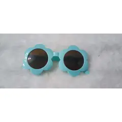 GENERICO - Lentes de sol para niña flor para niñas de 3 a 14 años