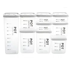 GENERICO - Set de 9 piezas de contenedor de alimentos