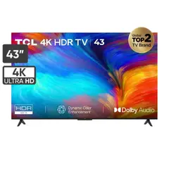 TCL - Televisor LED 43 UHD 4K Smart Tv 43P635