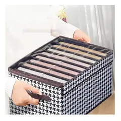 GENERICO - Organizador Multiusos de Ropa Plegable Caja de Almacenamiento Con Tapa