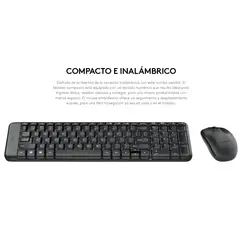 LOGITECH - TECLADO+MOUSE MK220