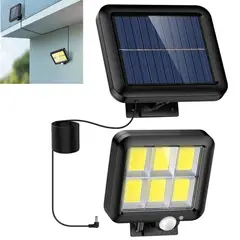 OEM - Reflector Luz LED Solar de Autocarga Sensor de Movimiento con Cable